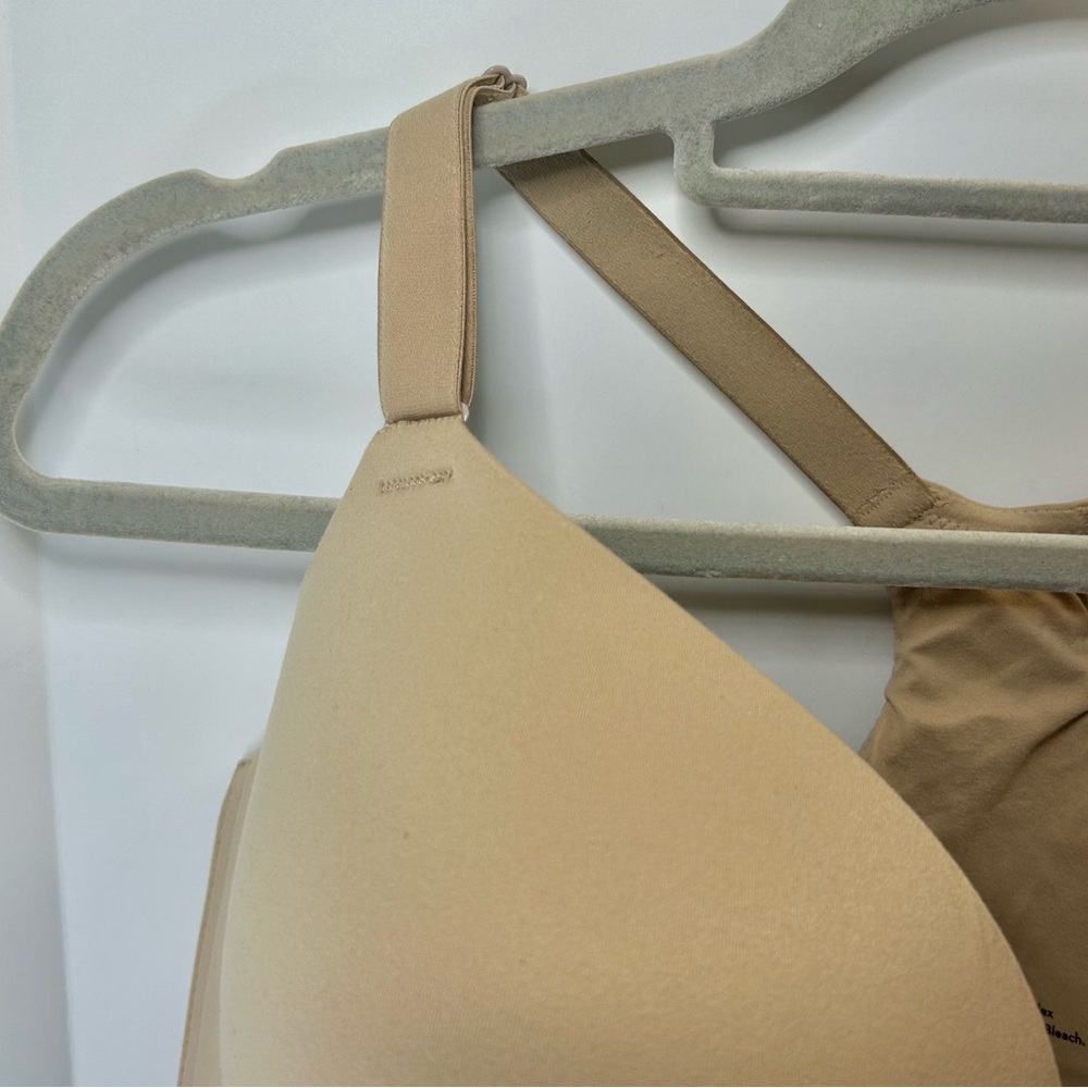 SOMA Enbliss Front Close Racerback Neutral Cream/Tan Adjustable Strap Bra 38DD - Picture 5 of 15